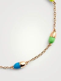 14K Gold Pill By The Yard Bracelet