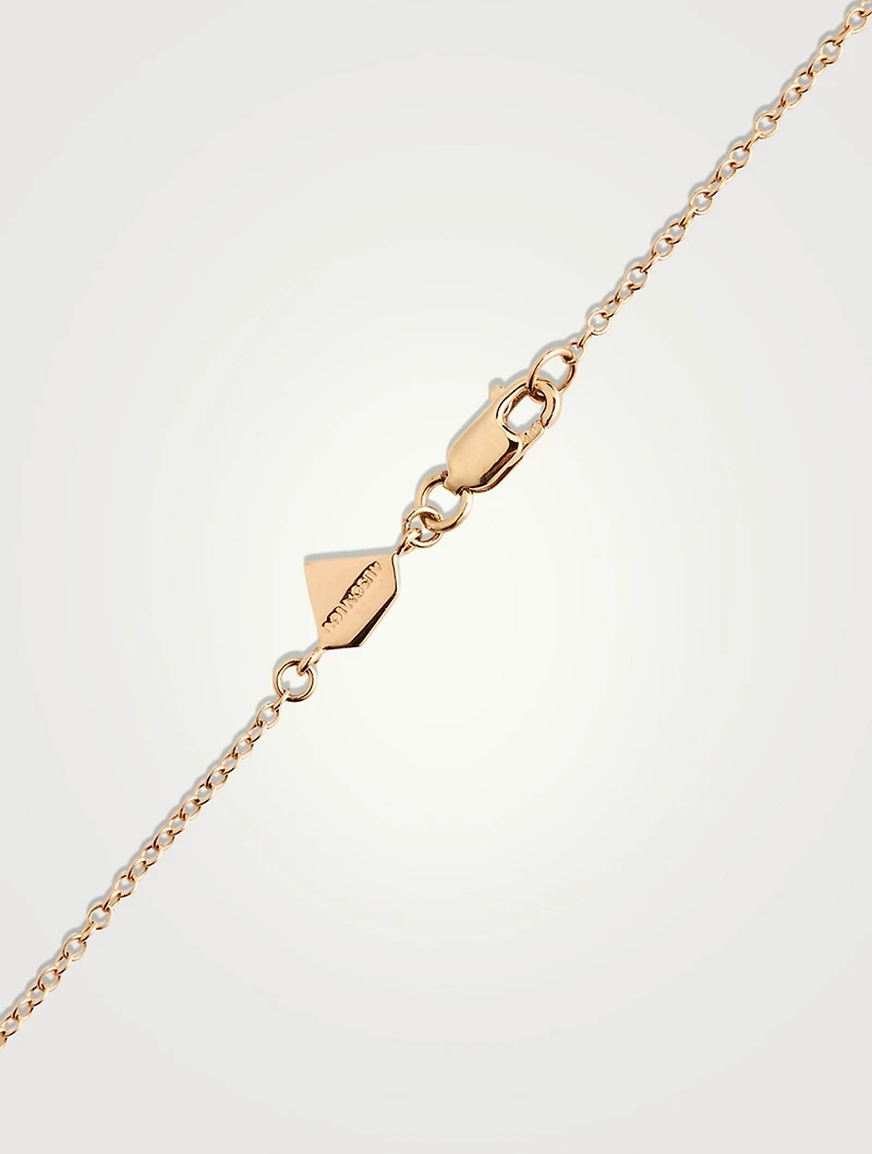 14K Gold Pill By The Yard Necklace