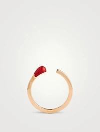 14K Gold Match Stack Ring