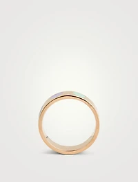 14K Gold Heart Throb Ring