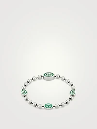 Sterling Silver Interlocking G Bracelet