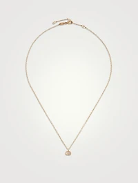 GG Running 18K Rose Gold Pendant Necklace