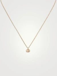 GG Running 18K Rose Gold Pendant Necklace