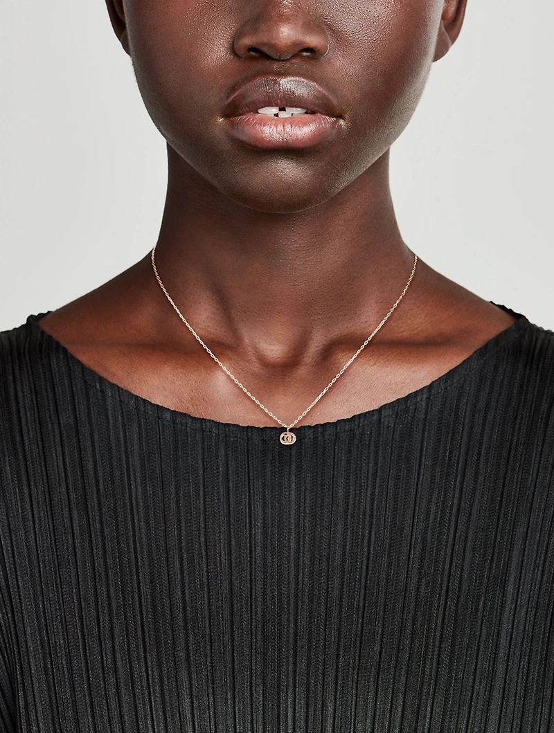 GG Running 18K Rose Gold Pendant Necklace