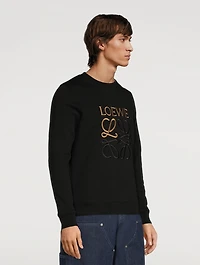 Anagram Embroidered Sweatshirt