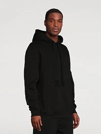 Cotton Hoodie With Neon Logo