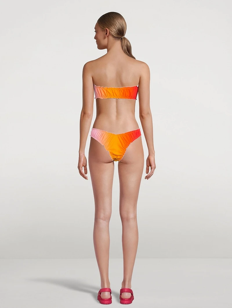 Scrunchie Bandeau Bikini Top