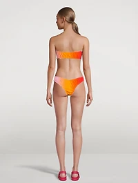 Scrunchie Bandeau Bikini Top