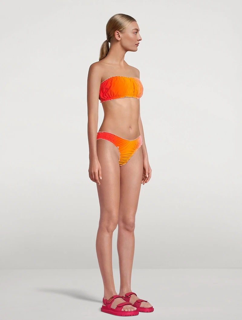 Scrunchie Bandeau Bikini Top