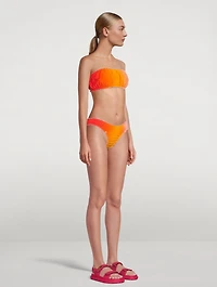 Scrunchie Bandeau Bikini Top