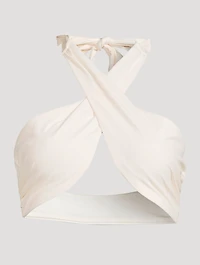 Wrap Halter Bikini Top