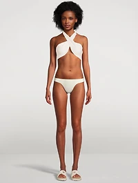 Wrap Halter Bikini Top