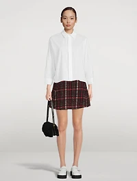 Cotton Shirt Stripe Print