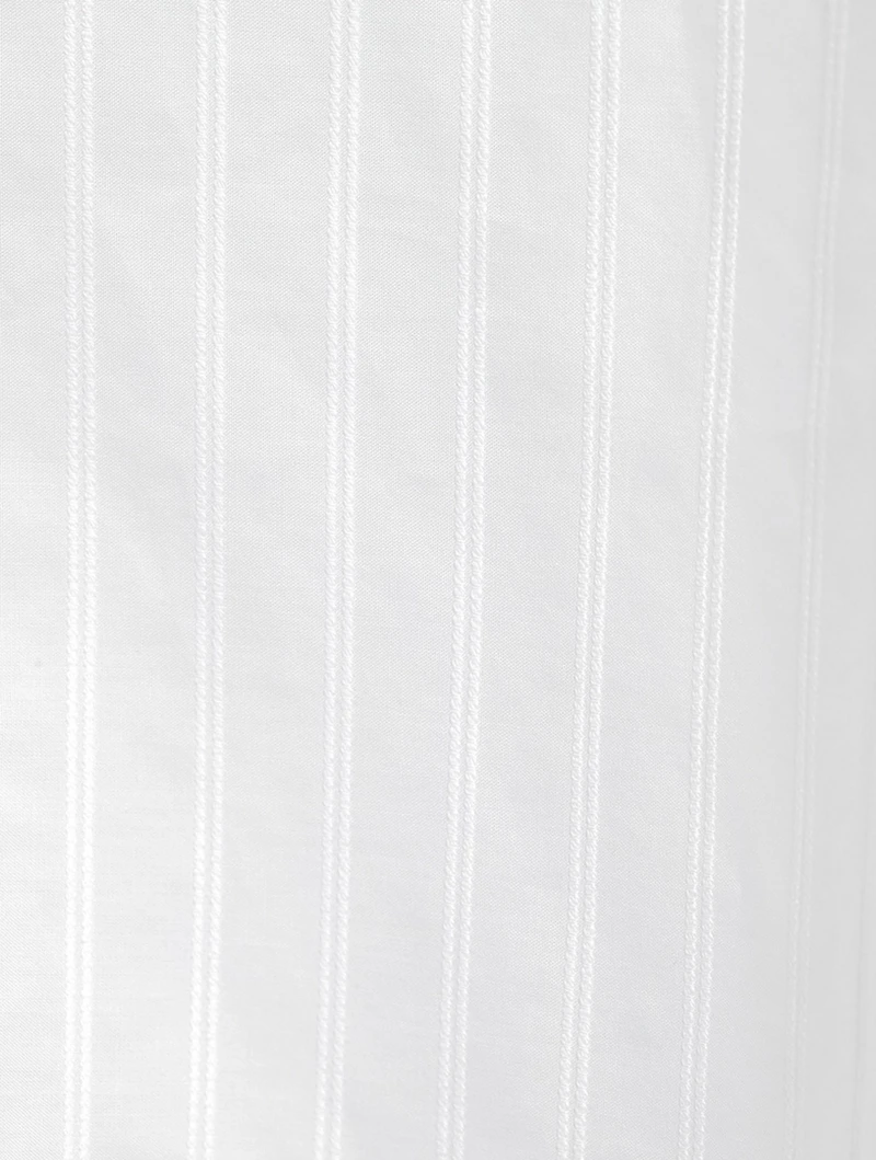 Cotton Shirt Stripe Print