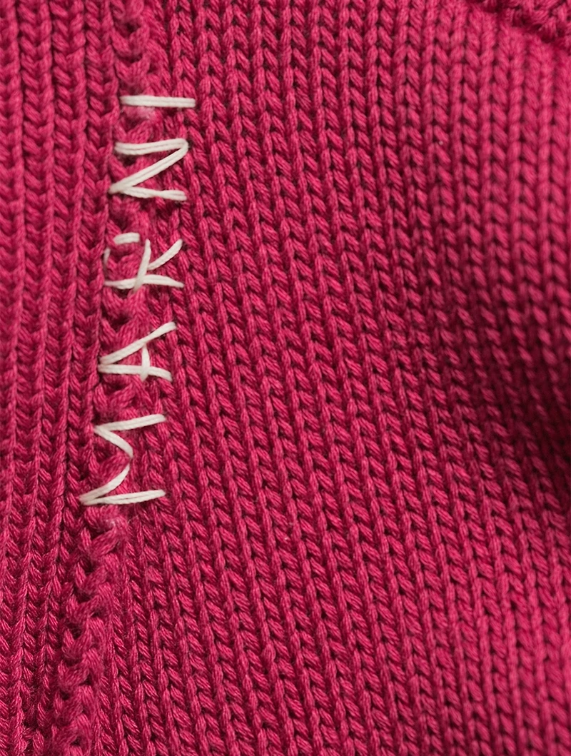 Distressed Cropped Cardigan