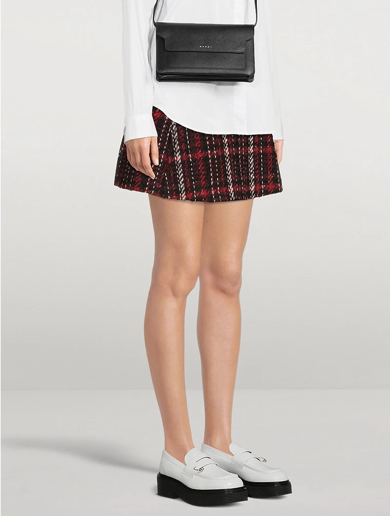 Checkered Mini Skirt