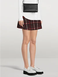 Checkered Mini Skirt