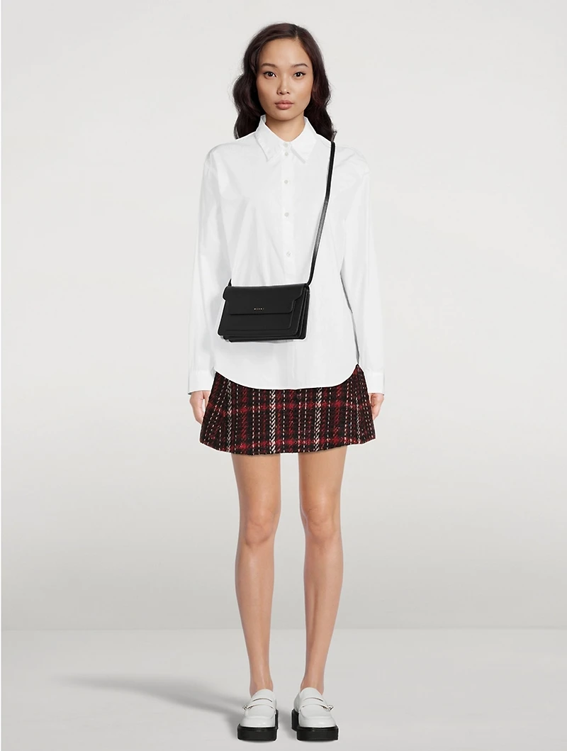 Checkered Mini Skirt
