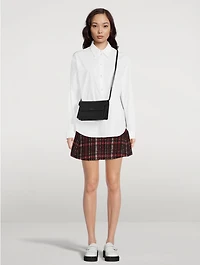 Checkered Mini Skirt
