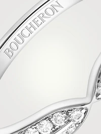 Pont de Paris Platinum Ring With Diamonds
