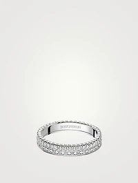 Quatre Radiant Edition 18K White Gold Ring With Diamonds
