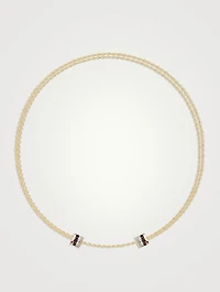 Quatre Classique 18K Gold Necklace With Diamonds