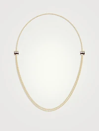 Quatre Classique 18K Gold Necklace With Diamonds