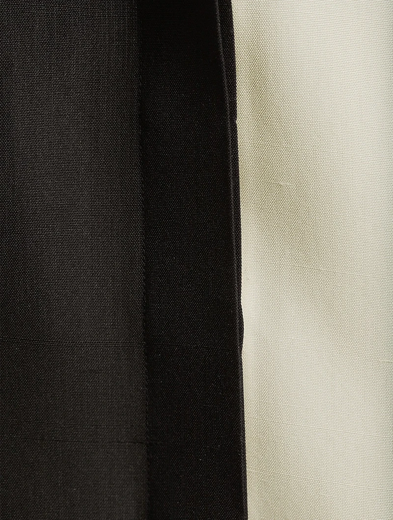 Bicolour Silk Shirt
