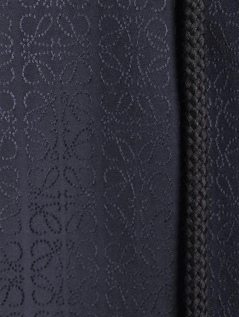 Anagram Jacquard Hooded Shirt