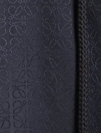 Anagram Jacquard Hooded Shirt