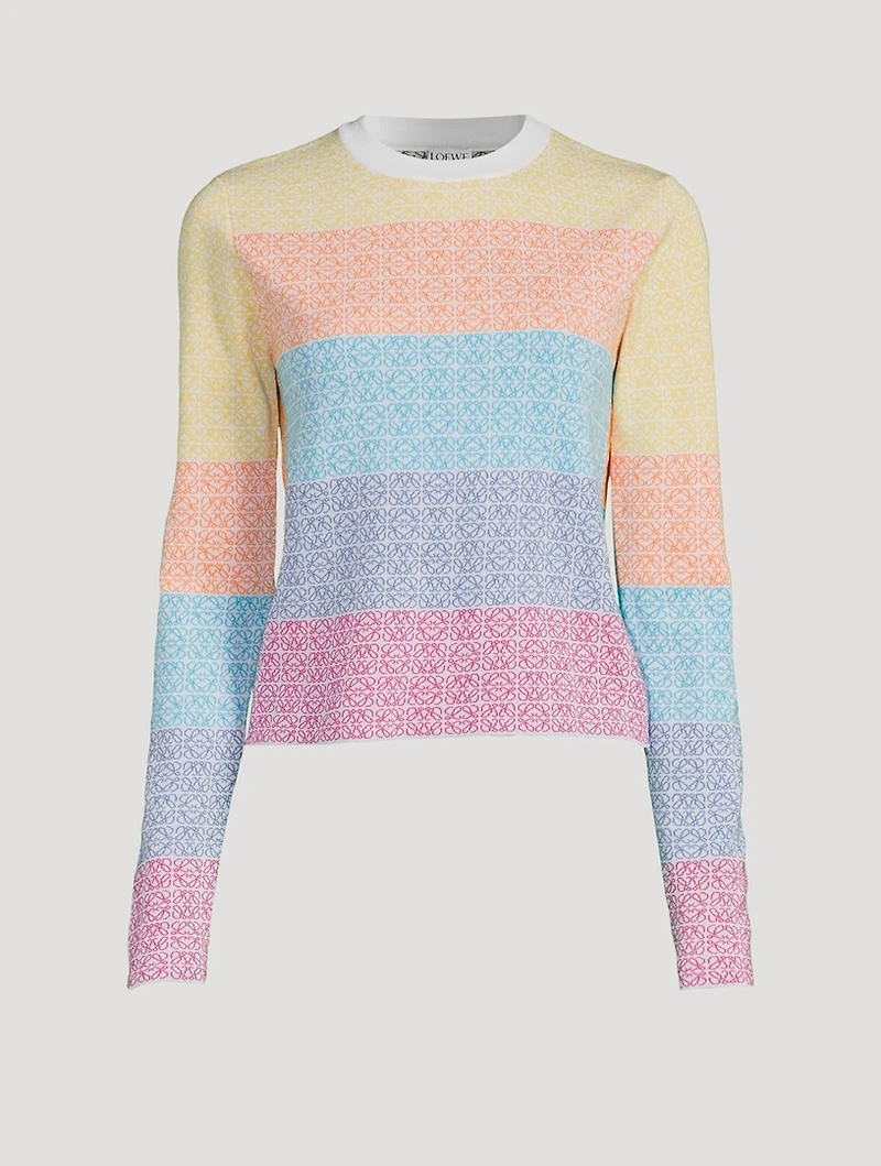 Anagram Jacquard Sweater
