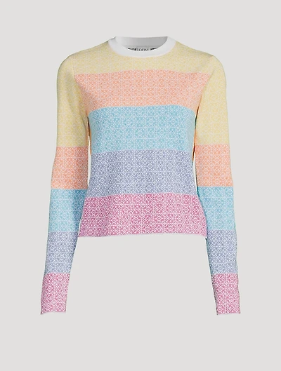 Anagram Jacquard Sweater