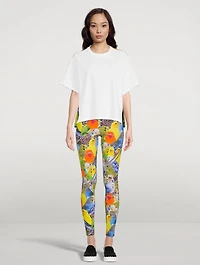 Leggings Parrots Print