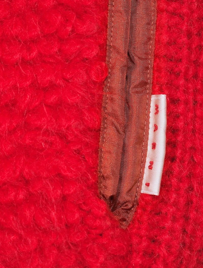 Wool-Blend Zip Vest