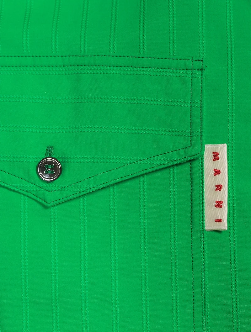 Cotton Military Shirt
