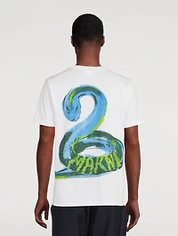 Snake Cotton T-Shirt