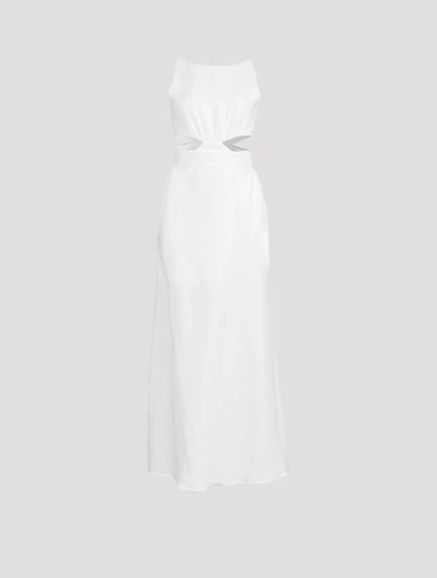 Comino Organic Linen Cut-Out Dress