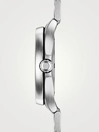 Guardian Brushed Silver H-Link Watch