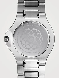 Guardian Brushed Silver H-Link Watch