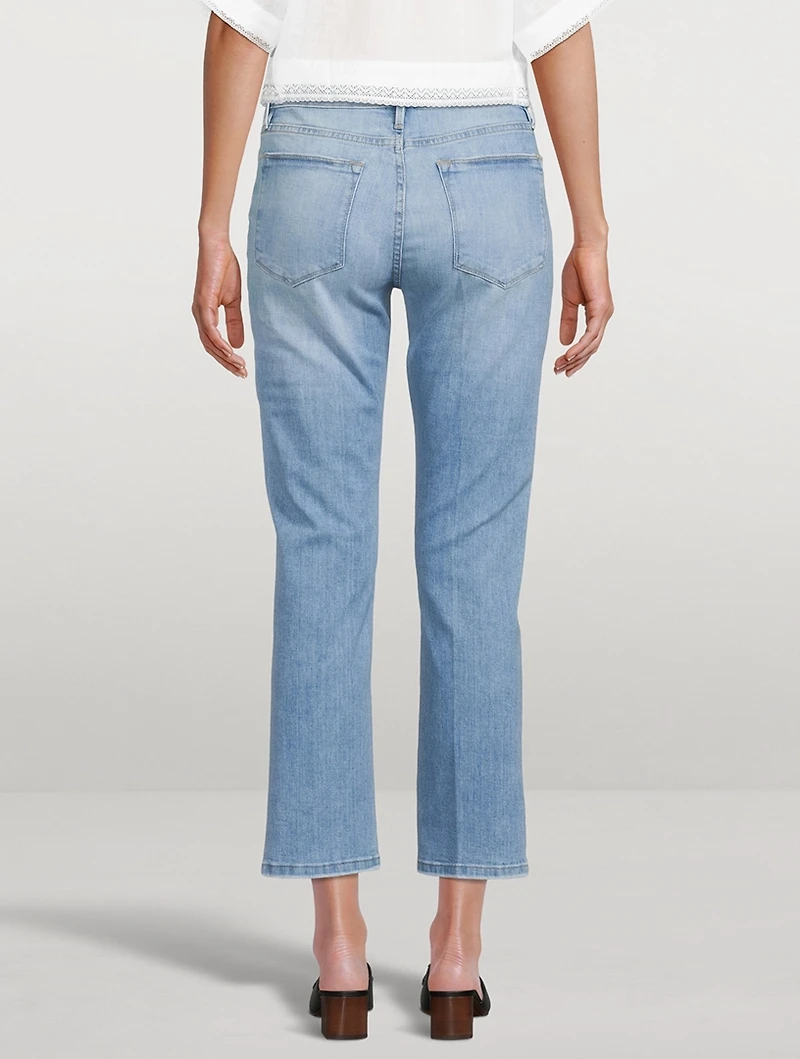 Le High Straight-Leg Jeans