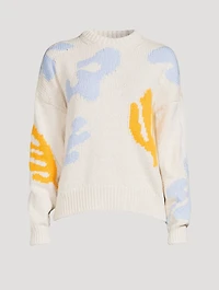 Abstract Intarsia Sweater