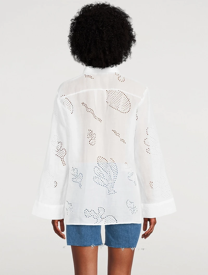 Eyelet Tunic