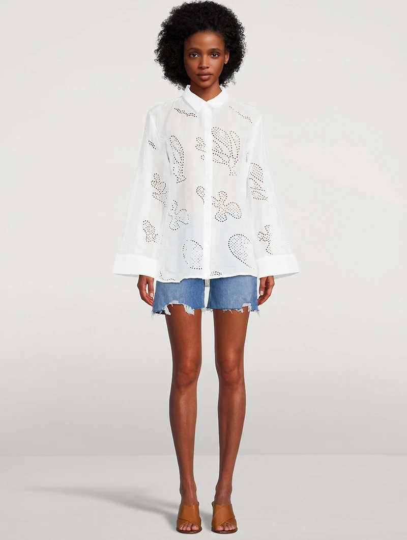 Eyelet Tunic
