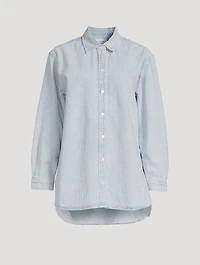 The Beach Shirt Stripe Print