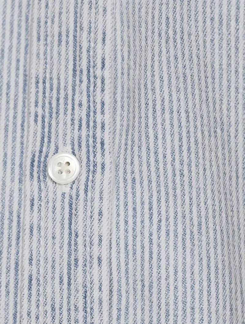 The Beach Shirt Stripe Print