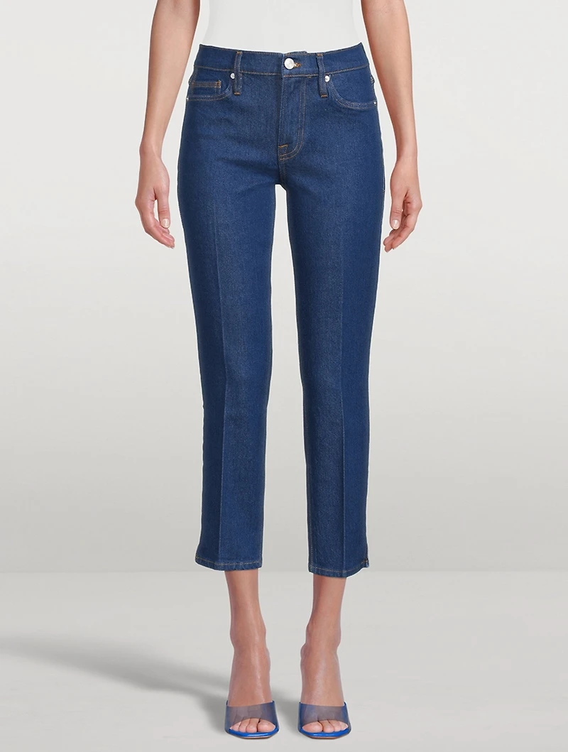 Le High Straight-Leg Jeans