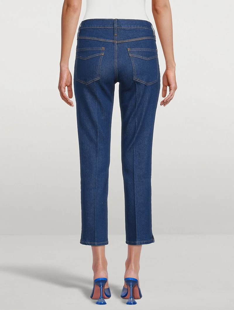 Le High Straight-Leg Jeans