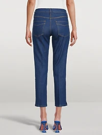 Le High Straight-Leg Jeans