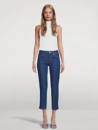 Le High Straight-Leg Jeans