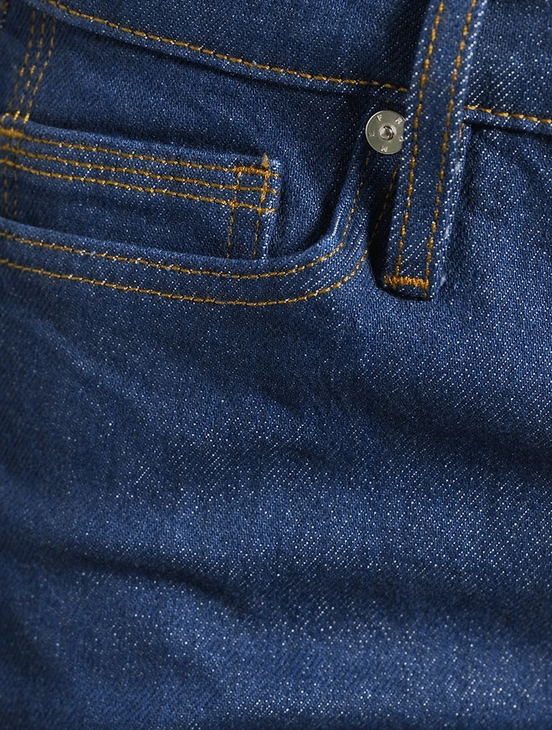 Le High Straight-Leg Jeans